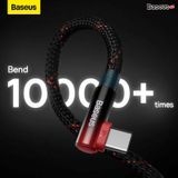  Cáp Sạc Siêu Nhanh 90 Độ Baseus MVP 2 Elbow-shaped Fast Charging Data Cable 100W Sử Dụng cho Điện Thoại Máy Tính Bảng Laptop 