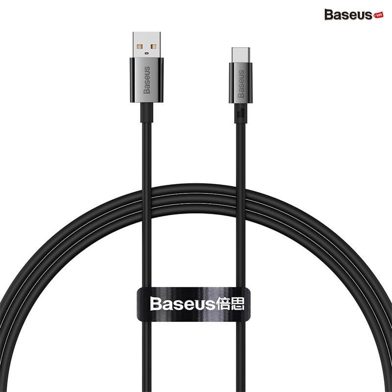  Cáp Sạc Nhanh Baseus Superior Series Fast Charging Data Cable USB to Type-C 100W Cho Huawei Honor Android 6A/100W 