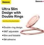  Nhẫn Đeo Tay Xoay 360 Độ Chống Rơi Gắn Sau Điện Thoại Baseus Rails Phone Ring Stand/Holder 