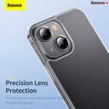  Ốp lưng cường lực nhám viền dẻo chống sốc Baseus Frosted Glass Protective Case dùng cho iPhone 13 Series 