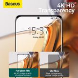  Kính Cường Lực Cao Cấp Siêu Bảo Vệ Baseus 0.25mm Full Screen Curved Surface Full Rubber Tempered Glass Film for XIAOMI MI12/12X 