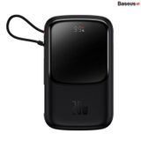  Pin Dự Phòng Sạc Nhanh Baseus Qpow Pro Digital Display Fast Charge Power Bank 10,000mhA Cho IPhone, Type-C 