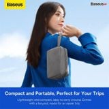  Túi Phụ Kiện Chống Thấm Nước Baseus Easy Journey Series Storage Bag  (Da PU Siêu Mịn, Giặt được, Chống bụi, Chống thấm nước) 