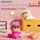  Mô Hình Trang Trí Kiêm Giá Đỡ Điện Thoại ROCK Crayon Shinchan Multi-functional Figurine 