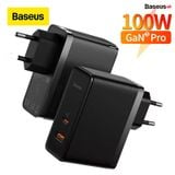  Củ Sạc Nhanh Công Suất Cao Baseus GaN5 Pro Fast Charger C+U 100W Kèm Cáp C to C ( PD Quick-Charge-4.0-QC-3.0-PD-AFC-FCP) 