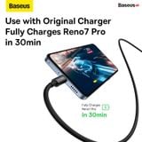  Cáp Sạc Siêu Nhanh Baseus Superior Series (SUPERVOOC) Fast Charging Data Cable USB to Type-C 65W Cho OPPO Huawei Vivo Meizu 