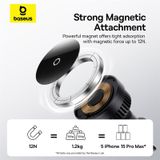  Giá Đỡ Điện Thoại Ô Tô Baseus MagPro Series Magnetic Wireless Charging Car Mount Air Vent (Sạc Không Dây 15W, Gắn Lỗ Thông Hơi) 