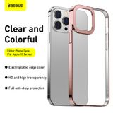  Ốp lưng nhựa cứng trong suốt Baseus Glitter Case dùng cho iPhone 13/13Pro/13Promax 2021 