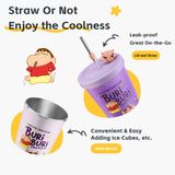  Ly Đổi Màu ROCK Crayon Shinchan Color-Changing Iced Cup (940ml / 630ml, Có nắp / Không nắp) 
