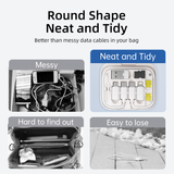  Hộp Cáp Sạc Đa Năng ROCK Multifunctional Charging Cable Set Storage Box (Tích Hợp Bộ Đầu Chuyển, PD 60W) 