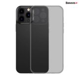  Ốp Lưng Cường Lực Nhám Viền Dẻo Chống Sốc Baseus Frosted Glass Protective Case dùng cho iPhone 13 Series（Full Coverage Tempered Glass Film+Cleaning kit） 