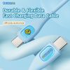 Cáp Sạc Nhanh Cho iPhone 14/15 Series ROCK Doraemon C to L/C to C Fast Charging Data Cable (1.2m, 27W/60W, Doraemon Authentic Licensed) 