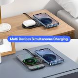  Đế Sạc Nhanh Không Dây Đa Năng Baseus Digital LED Display 2in1 Wireless Charger 20W (Phone + Airpods Pro, New Upgrade Model ） 