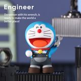  Đèn ngủ cảm ứng thông minh tích hợp mô hình trang trí ROCK Doraemon Occupation Series Doll (Doraemon Authentic Licensed) 