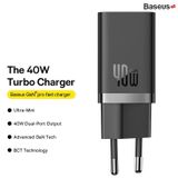  Củ Sạc Nhanh Baseus GaN5 Pro Fast Charger C+C 40W Dùng Cho iPhone Samsung Macbook iPad (Nhỏ gọn, sạc nhanh PD/Quick Charge) 