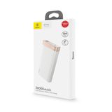  Pin sạc dự phòng Baseus Parallel PD Power Bank 20,000mAh cho Smartphone/ Tablet/ Macbook (18W, QC 3.0, Power Delivery, LED, 2 Port USB + Type C) 