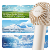  Quạt Cầm Tay Mini ROCK Air Bubble (10H, 2000mAh, 3-Speed Gear) 