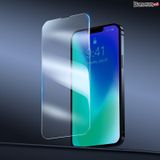  Kính cường lực CY-YMS Baseus 0.3mm Full-screen and Full-glass Super porcelain crystal Tempered Glass Film For iP 13 2021（2pcs/Pack+Pasting Artifactl) 