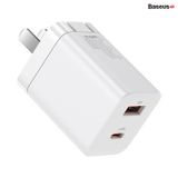  Bộ sạc nhanh nhỏ gọn Baseus Super Si Pro Quick Charger C+U 30W 