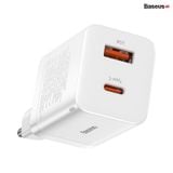  Bộ sạc nhanh nhỏ gọn Baseus Super Si Pro Quick Charger C+U 30W 