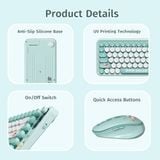  Combo Chuột + Bàn Phím Không Dây ROCK Crayon Shinchan J10 (Phạm vi lên tới 10m, 2.4GHz Receiver) 