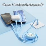  Cáp Sạc Đa Năng ROCK Doraemon G16 3-in-1 USB to M+L+C 3.5A (1m, 480Mbps) 