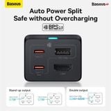  Củ Sạc Nhanh Kiêm Hub Mở Rộng Đa Năng 2 in 1 Baseus GaN5 Pro Desktop Fast Charger 1U+2C+HDMI 67W ( HDMI,Type C*2, USB*2 PD/ QC/ SCP/ FCP/ AFC/ PPS Quick Charger) 