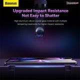  Kính Cường Lực Full Màn Hình Chống Trầy Siêu Nét Baseus Crystal Series 0.3mm HD Tempered Glass Screen Protector Cho IPad Pro / Air / Mini (12.9 , 11, 10.9, 10.5, 10.2, 7.9 inch) 