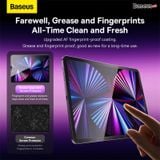  Kính Cường Lực Full Màn Hình Chống Trầy Siêu Nét Baseus Crystal Series 0.3mm HD Tempered Glass Screen Protector Cho IPad Pro / Air / Mini (12.9 , 11, 10.9, 10.5, 10.2, 7.9 inch) 