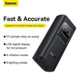  Máy Bơm Lốp ÔTô Không Dây Baseus SuperMini Pro Series Wireless Car Inflator 50W 4000mAh 