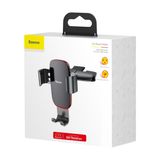  Bộ đế giữ điện thoại khóa tự động dùng cho xe hơi Baseus Metal Age Gravity Car Mount LV229（CD Version- Gắn khe CD） 