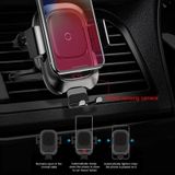  Đế giữ điện thoại trên xe hơi tích hợp sạc không dây Baseus Smart Vehicle Bracket Wireless Charger (Khóa tự động bằng cảm biến - Auto Smart Lock by Sensor) 