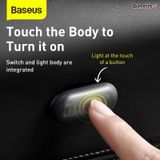  Bộ đèn Led hình con nhộng nhỏ gọn dùng trong xe ô tô, hộc tủ bàn ghế Baseus Capsule Car Interior Lights (2 cái/bộ) 