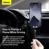  Cáp từ hỗ trợ sạc nhanh Type C to Lightning 20W cho iPhone 12 Series Baseus Zinc Magnetic Safe (C to iP, 20W PD Fast Charging Data Cable) 