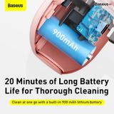  Máy hút bụi mini cầm tay Baseus C2 Desktop Capsule Vacuum Cleaner (6W, 1000 Pa, Pin sạc 900mAh) 