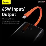  Pin dự phòng công suất cao Baseus Elf Digital Display Fast Charging Power Bank 65w 20000mhA 