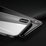  Ốp lưng kính cường lực viền Silicone chống sốc Baseus See-through Glass Case cho iPhone XS/XR/XS Max (Tempered Glass + Soft Silicone) 