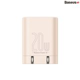  Bộ Sạc Nhanh Kèm Cáp C To Lightning Silica Gel Baseus Super Si Pro Quick Charger Type C 20W 