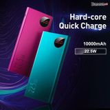  Pin dự phòng sạc nhanh, vỏ kim loại Baseus Adaman Metal Digital Display 10,000mAh (22.5W, PD/Quick charge Power Bank) 