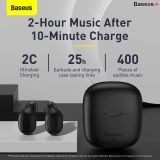  Tai nghe Bluetooth Baseus W12 True Wireless Earbuds (Bluetooth 5.1, 0.05s Low latency, App Tracking,  Ultrfast charge ) 