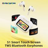  Tai Nghe Bluetooth TWS ROCK Crayon Shinchan S1 (Bluetooth v5.4, 16H, LCD Full-Color Touchscreen, 4 Trendy Lock Screen Wallpapers, 13mm Dynamic Driver, Hi-Fi Audio, Music & Gaming Modes, Equalizer Adjustment, Smart Bluetooth Control) 