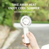  Quạt Cầm Tay Mini ROCK Mini Handheld Turbine Fan (1200mAh, 3-Speed Power, 2.5W) 