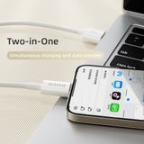  Cáp Sạc Nhanh USB to Type-C/USB to Lightning ROCK P8 Basic Series 2A/2.4A (1M) 