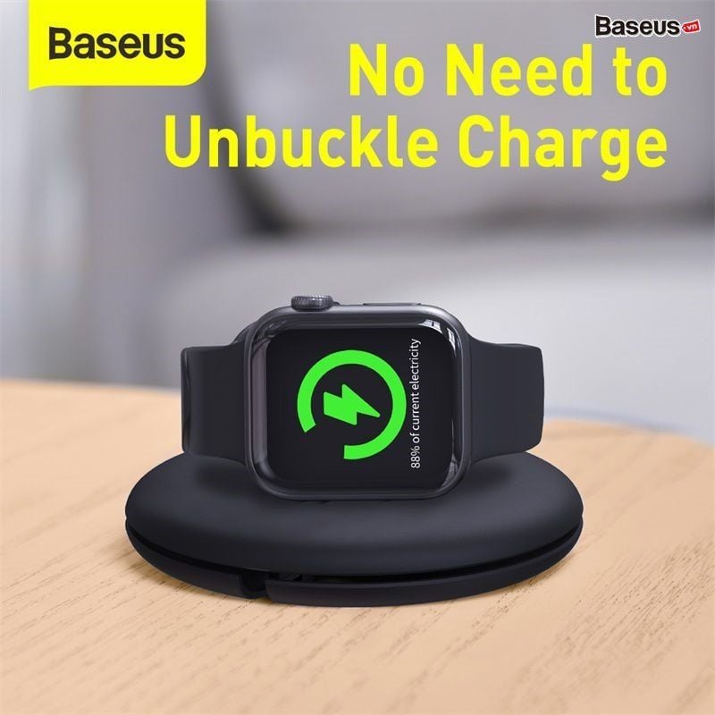  Đế giữ dây sạc, chống rối dùng cho Apple Watch Baseus Planet Cable Winder (For Apple Watch Series 1-5) 