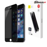  Kính cường lực 3D Baseus PET Soft Edge cho iPhone 6/6S/6S Plus (0.23mm, Full màn hình, Viền dẽo 3D, Chống nứt bể mép) 