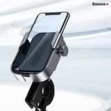  Đế giữ điện thoại siêu bền dùng cho xe máy Baseus Armor Motorcycle Holder Phone Mount/ Holeder Applicable for Bicycle/ Motorbike) 