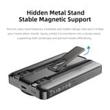  Pin Sạc Không Dây Nam Châm 5-in-1 ROCK P50 10000mAh 20W (tích hợp chân đế giữ điện thoại) 