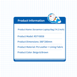  Túi Đựng Laptop ROCK Doraemon Laptop Bag (Phù hợp với laptop từ 14.2" trở xuống) 