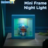  Đèn ngủ cảm ứng thông minh tích hợp mô hình trang trí ROCK Doraemon Mini Frame (12H, 200mAh) 