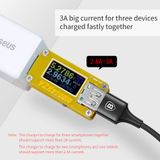  Cáp sạc và truyền dữ liệu tốc độ cao Baseus Rapid Series LV213 tích hợp 2 đầu ngõ ra Type C và Android (USB Type A to USB Type C + Micro USB Fast Charging Cable) 